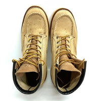 RED WING 8173 6-inch Classic Moc 08年 アイリッシュセッター ラフアウト ブーツ ベージュ sizeUS8.5 瑞穂店