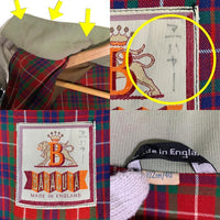 BARACUTA バラクータ G9 ハリントンジャケット スウィングトップ リブブルゾン ベージュ イングランド製 AEROファスナー Size 102cm/40 福生店