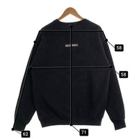 WACKO MARIA ワコマリア STAND BY ME SWEATSHIRT スタンドバイミープリント クルーネックスウェットトレーナー ブラック SBM-WM-SS01 Size L 福生店