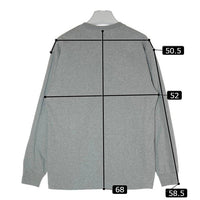 THE NORTH FACE ザノースフェイス NT32345 Nuptse Cotton Tee ロングスリーブヌプシコットンティー ミックスグレー sizeS 瑞穂店