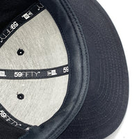 SUPREME シュプリーム 12AW Leather Visor Box Logo New Era レザーバイザー ボックスロゴニューエラ ベースボールキャップ ブラック Size 8 (63.5cm) 福生店