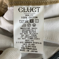 CLUCT クラクト コットン イージーショーツ ショートパンツ ベージュ Size M 福生店