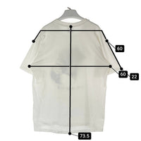 Human-i-Tees ヒューマンアイティーズ USA製 シングルステッチ ゴリラ to be or not to be シェイクスピア アートTシャツ ホワイト sizeXL 瑞穂店