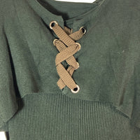 AMERI アメリ レイヤードリブワンピース 0282551090 グリーン size- 瑞穂店