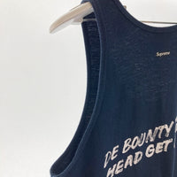 Supreme×BOUNTY HUNTER シュプリーム×バウンティーハンター プリント タンクトップ ネイビー sizeS 瑞穂店