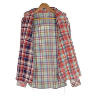 TMT ティーエムティー 13AW フランネル デニム切替 ウエスタンシャツ マルチ TSH-F1306 Size L 福生店