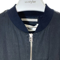 H.A.K ハク 01140104 レーヨンコットン サテンブルゾン ブラック sizeF 瑞穂店