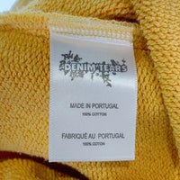 DENIM TEARS デニムティアーズ 24AW CPFM カクタスプラントフリーマーケット Wreath Sweatpants リース プリント スウェットパンツ イエロー Size M 福生店