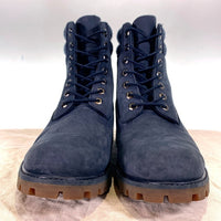 Timberland ティンバーランド 6インチ ブーツ ヌバックレザー ネイビー A159L 4898 Size 27cm 福生店