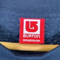 00's BURTON バートン ロゴプリント Tシャツ ネイビー USA メキシコ製 Size L 福生店