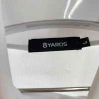 8YARDS ハチヤーズ CBOutline ハイネック プルオーバー ロングスリーブ 8YDS-22043 ホワイト SizeL 瑞穂店