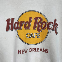 80-90's Hard Rock Cafe ハードロックカフェ プリント スウェットクルーネックトレーナー ホワイト Size XL 福生店
