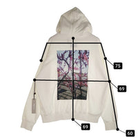 ESSENTIALS エッセンシャルズ FLOWER PHOTO HOODIE フラワーフォトフーディ スウェットパーカー ホワイト Size L 福生店