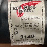 RED WING レッドウィング 3148 Work Chukka ワークチャッカ ブラック sizeUS9.5 瑞穂店