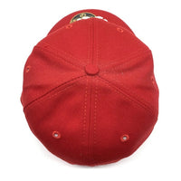 90's New Era ニューエラ MLB ニューヨーク・ヤンキース 59FIFTY ベースボールキャップ レッド ウール USA製 赤白刺繡 Size 7 1/8 (56.8cm) 福生店