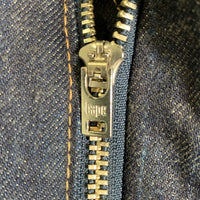 A BATHING APE アベイシングエイプ ベイプスタカモプリント テーパードデニムパンツ ジーンズ インディゴ Size XL 福生店