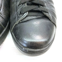 Ground Y グラウンドワイ FRED PERRY フレッドペリー Breaux BB Leather レザーローカットスニーカー ブラック FZ-29633 Size UK8 27cm相当 瑞穂店