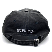 SUPREME シュプリーム 25SS Licence Plate 6-Panel ライセンスプレート 6パネル キャップ ブラック 福生店