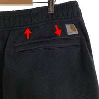 Carhartt カーハート テーパードスウェットパンツ ブラック BN5307 Size L 福生店