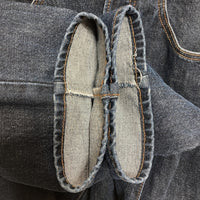 KENZO JEANS ケンゾー ジーンズ 北斎タグ ボタンフライ テーパード デニムパンツ インディゴ size79cm-2 瑞穂店