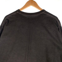 NEIGHBORHOOD ネイバーフッド NH.TEE LS-15 スカルプリント ロングスリーブTシャツ フェードブラック Size L 福生店