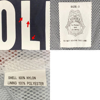 FOSTEX ナイロン コーチジャケット POLICEプリント ブラック Size 3 福生店