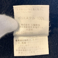 BURBERRY BLACK LABEL バーバリー ブラックレーベル ジップアップ フリースジャケット ノヴァチェック ブラック BMV82-921-47 Size 3 福生店