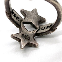 CODY SANDERSON コディサンダーソン W SMALL STAR RING SILVER925 シルバー size5~6号 瑞穂店