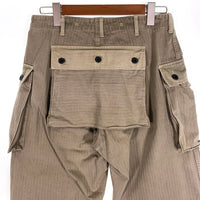 WAREHOUSE ウエアハウス USMC HBT Monkey Pants ヘリンボーン モンキーパンツ ライトオリーブ Size 31 福生店
