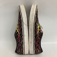 VANS バンズ フレイムパターン オーセンティック ファイヤー スニーカー ブラック size27.0cm 瑞穂店