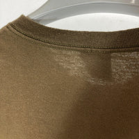 STUSSY ステューシー USA製 紺タグ グラデーション ショーンフォント Tシャツ カーキ sizeL 瑞穂店