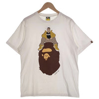 A BATHING APE ア ベイシング エイプ 井上三太 BAPE GALLERY ART Tee 半袖 プリント Tシャツ ホワイト 001TEK731930C Size L 福生店