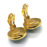 CHANEL シャネル カラーストーン ココマーク イヤリング 98P ゴールドメッキ 福生店