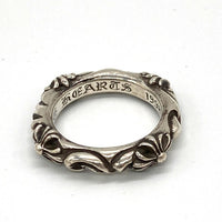 CHROME HEARTS クロムハーツ SBT BAND SBTバンドリング 約7.8g シルバー size14号 瑞穂店