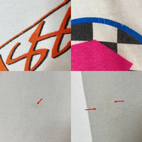 STUSSY ステューシー HIGH PERFORMANCE 前後プリント 長袖Tシャツ ホワイト sizeL 瑞穂店