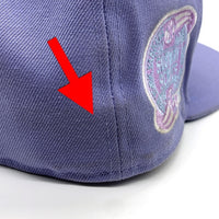 NEW ERA ニューエラ THE CAP 59FIFTY FRAGRANT LAVENDER ニューヨークヤンキース ベースボールキャップ サイドパッチ ラベンダー Size 7 3/8 (58.7cm) 福生店