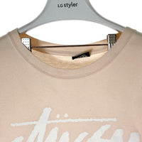 STUSSY ステューシー メキシコ製 ワールドツアー Tシャツ ピンク sizeXL 瑞穂店