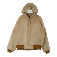 Carhartt カーハート J131 BRN 08年 USA製 アクティブジャケット 裏サーマル ブラウン sizeL 瑞穂店