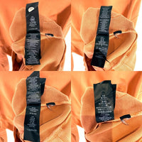COACH コーチ HOODIE プルオーバースウェットパーカー オレンジ ウォッシュ加工 フード紐なし CF811 Size M 福生店