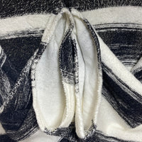 glamb グラム Simons border CS シモンズボーダーカットソー パイル地 ホワイト ブラック GB17SM/CS20 Size 4 瑞穂店