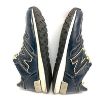 New Balance ニューバランス M670NVY イングランド製 レザー スニーカー ネイビー sizeUS7 瑞穂店