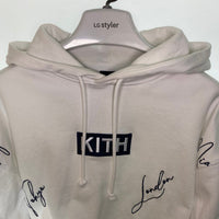 KITH キス 22-070-060-0002-1-0 City Script Hoodie シティースクリプトフーディー ホワイト sizeL 瑞穂店