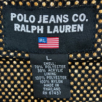POLO JEANS Ralph lauren ポロジーンズ ラルフローレン ボア フリース ジャケット ベージュ sizeL※所々使用感有 瑞穂店