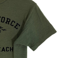 WAREHOUSE ウエアハウス U.S.AIR FORCE MIAMI BEACH FLA. プリントTシャツ オリーブ Size M 福生店
