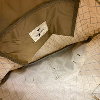 snow peak スノーピーク X-pac Nylon Daypack ナイロン デイパック ブラウン タグ付き 瑞穂店