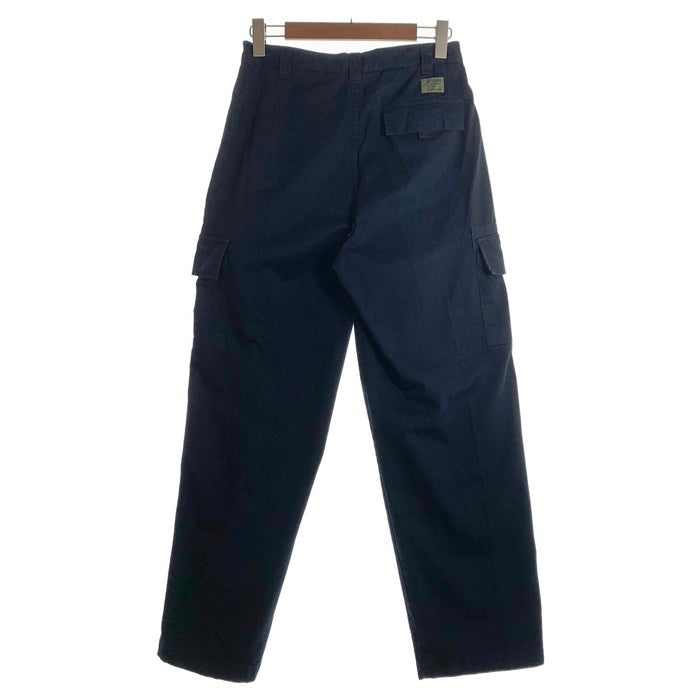 Stussy ネイビー カーゴパンツ Lサイズ 90-00's STUSSY ステューシー チノツイル カーゴパンツ ネイビー