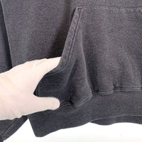 90's~ GEORGIA プリント プルオーバースウェットパーカー チャコールグレー Size L 福生店