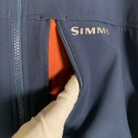 SIMS シムス ローグフーディー ポリエステル ジップアップジャケット ネイビー Size L 福生店