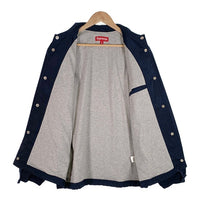 SUPREME シュプリーム 24AW Crest Coaches Jacket クレスト コーチジャケット ネイビー 刺繡 プリント Size M 福生店