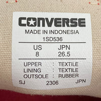 CONVERSE コンバース ALL STAR LOW REACT2.0 NBA ブルズ キャンバス ローカットスニーカー レッド 1SD536 Size 26.5cm 瑞穂店